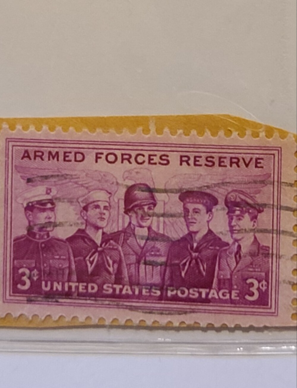 United States Postage Stamp - 3¢ Armed Forces Reserve Collectible